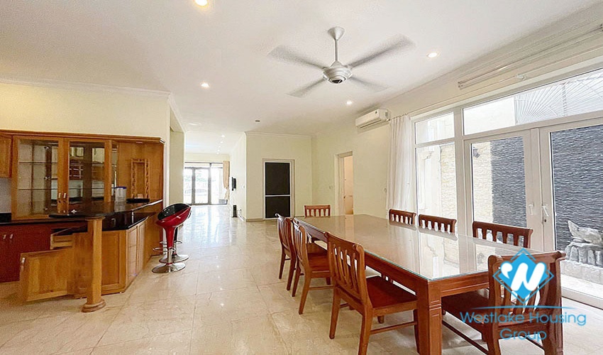A huge, furnished villa located in T Block, Ciputra for rent